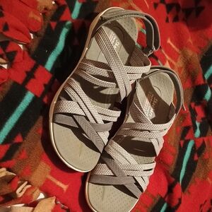 Skechers Grey Outdoor Lifestyle Sandals